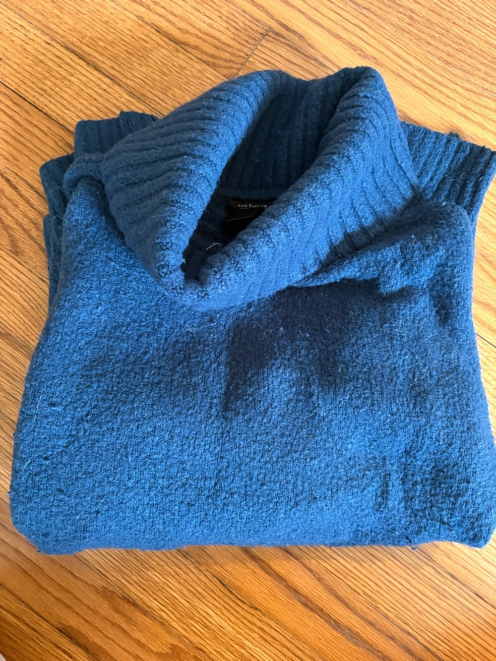 Ann Taylor Boucle Turtleneck Sweater